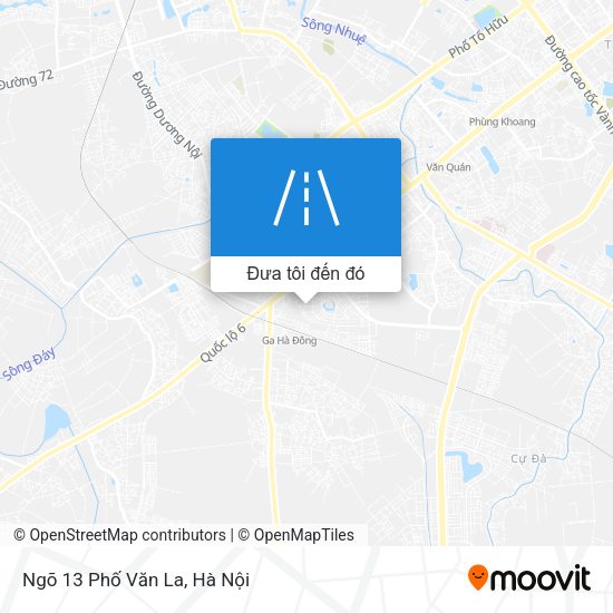 Bản đồ Ngõ 13 Phố Văn La