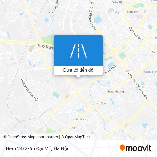 Bản đồ Hẻm 24/2/65 Đại Mỗ