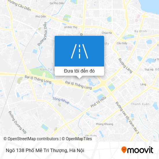 Bản đồ Ngõ 138 Phố Mễ Trì Thượng