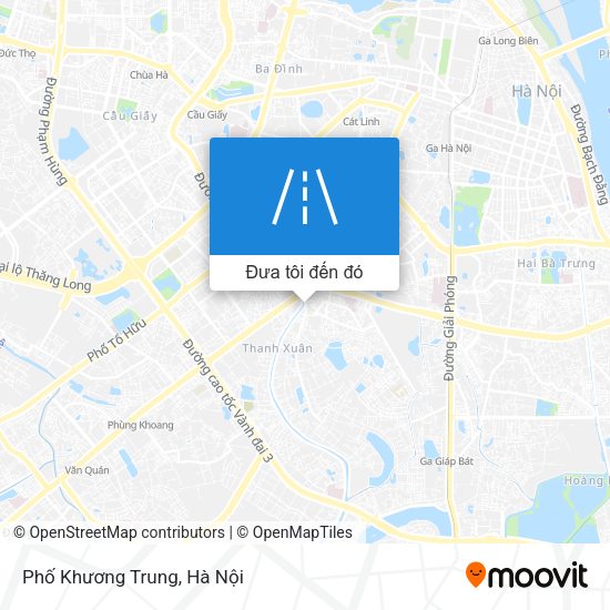 Bản đồ Phố Khương Trung