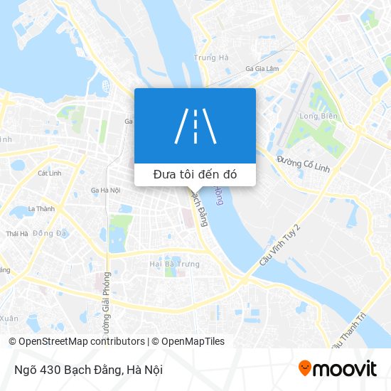 Bản đồ Ngõ 430 Bạch Đằng