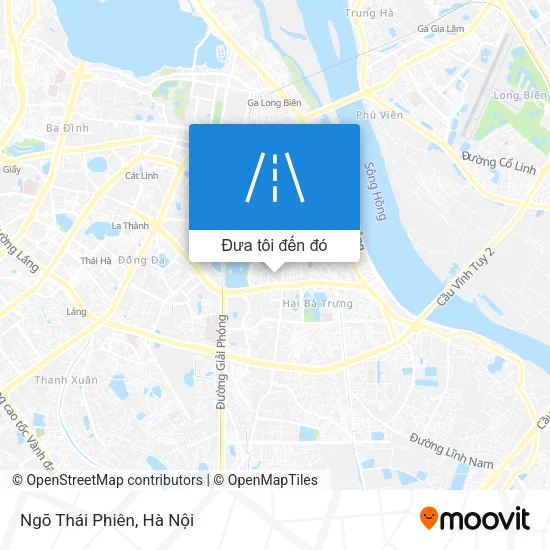 Bản đồ Ngõ Thái Phiên