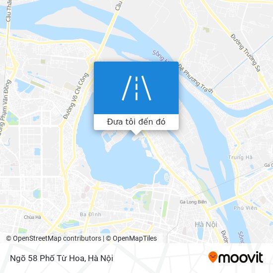 Bản đồ Ngõ 58 Phố Từ Hoa