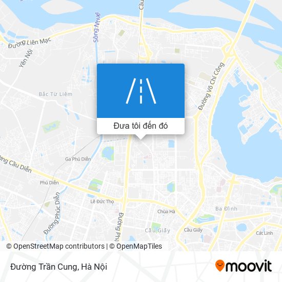 Bản đồ Đường Trần Cung