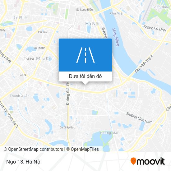 Bản đồ Ngõ 13
