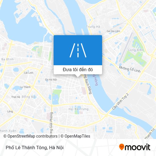 Bản đồ Phố Lê Thánh Tông