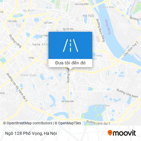Bản đồ Ngõ 128 Phố Vọng