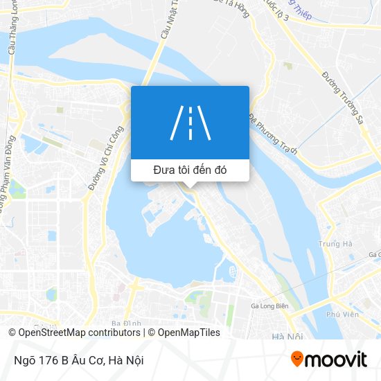 Bản đồ Ngõ 176 B Âu Cơ
