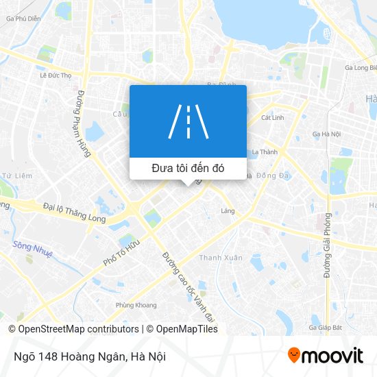 Bản đồ Ngõ 148 Hoàng Ngân