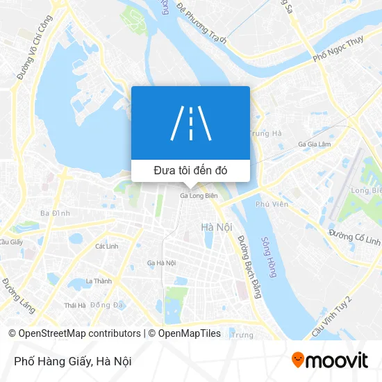 Bản đồ Phố Hàng Giấy