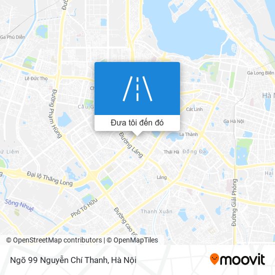 Bản đồ Ngõ 99 Nguyễn Chí Thanh