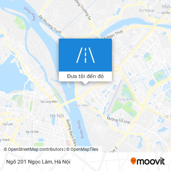 Bản đồ Ngõ 201 Ngọc Lâm