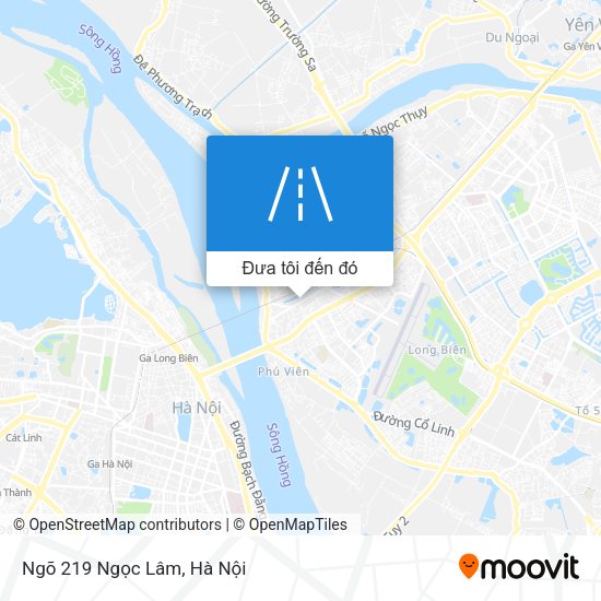 Bản đồ Ngõ 219 Ngọc Lâm