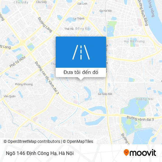 Bản đồ Ngõ 146 Định Công Hạ