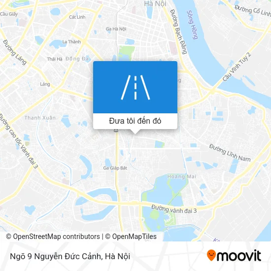 Bản đồ Ngõ 9 Nguyễn Đức Cảnh