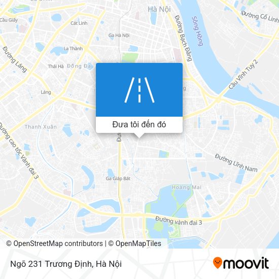Bản đồ Ngõ 231 Trương Định