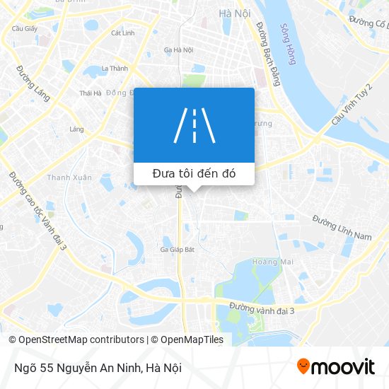 Bản đồ Ngõ 55 Nguyễn An Ninh