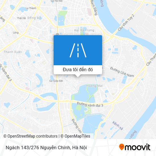 Bản đồ Ngách 143/276 Nguyễn Chính