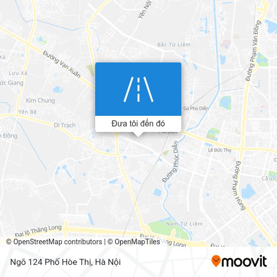 Bản đồ Ngõ 124 Phố Hòe Thị