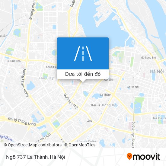 Bản đồ Ngõ 737 La Thành