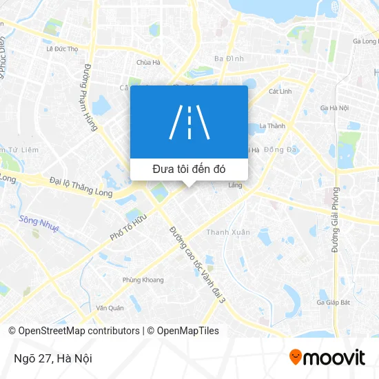Bản đồ Ngõ 27