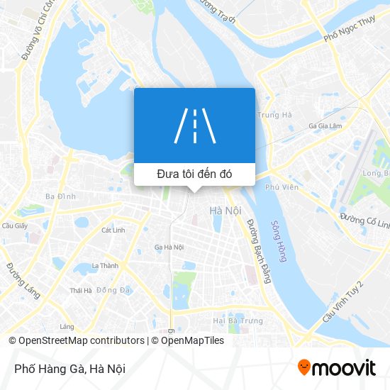 Bản đồ Phố Hàng Gà
