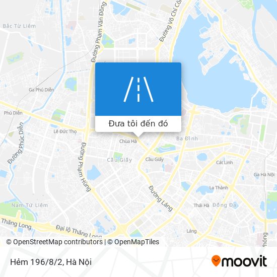Bản đồ Hẻm 196/8/2