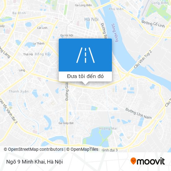 Bản đồ Ngõ 9 Minh Khai