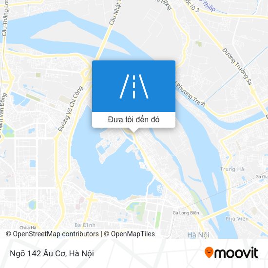 Bản đồ Ngõ 142 Âu Cơ