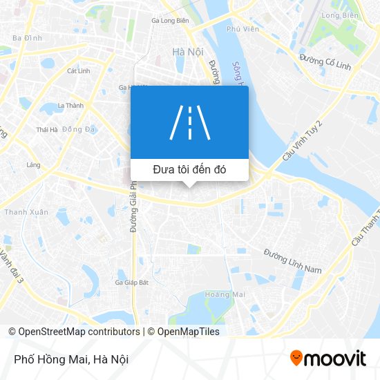 Bản đồ Phố Hồng Mai