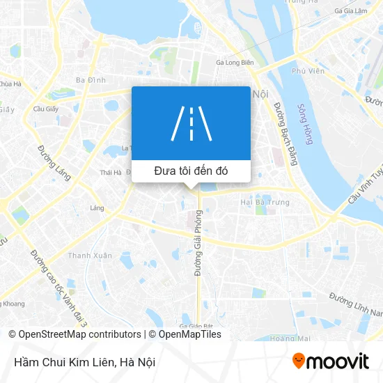 Bản đồ Hầm Chui Kim Liên