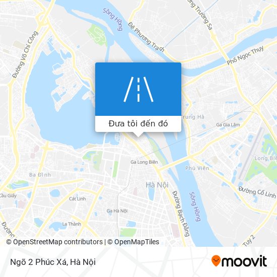 Bản đồ Ngõ 2 Phúc Xá