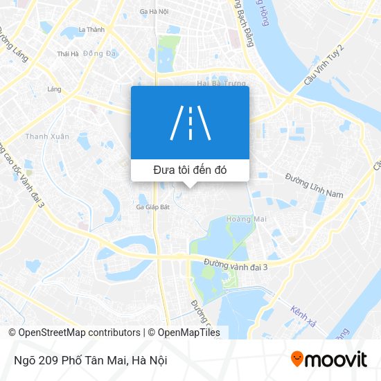 Bản đồ Ngõ 209 Phố Tân Mai