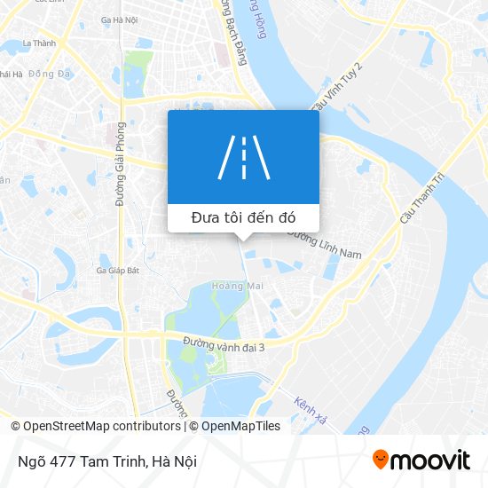 Bản đồ Ngõ 477 Tam Trinh