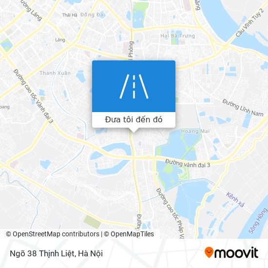 Bản đồ Ngõ 38 Thįnh Liệt