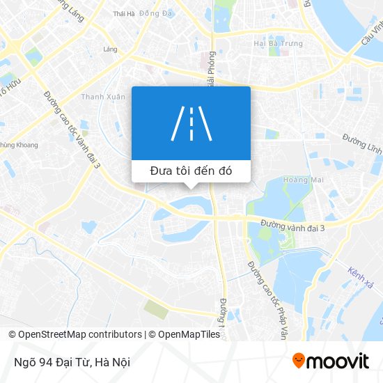 Bản đồ Ngõ 94 Đại Từ