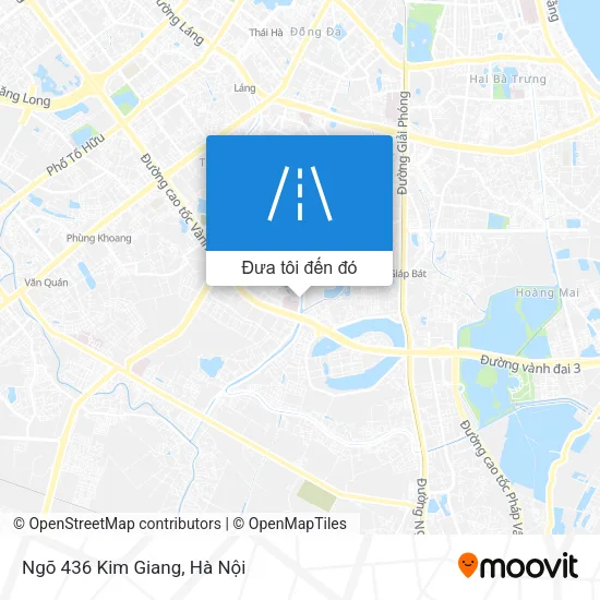 Bản đồ Ngõ 436 Kim Giang