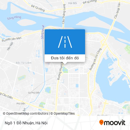 Bản đồ Ngõ 1 Đỗ Nhuận