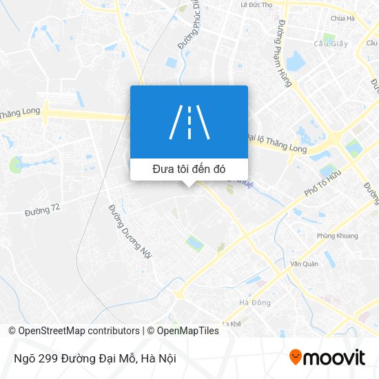 Bản đồ Ngõ 299 Đường Đại Mỗ