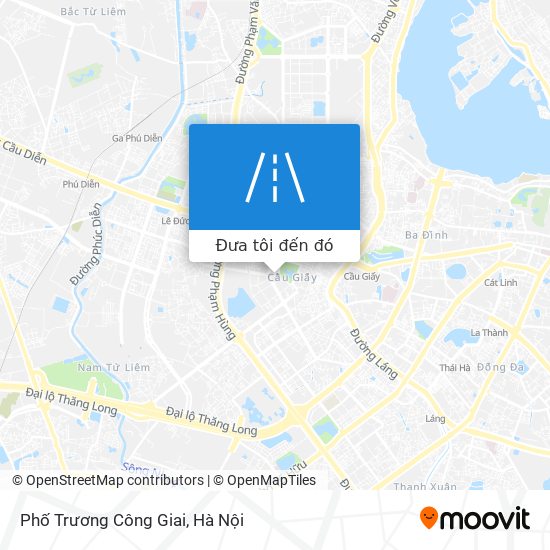 Bản đồ Phố Trương Công Giai