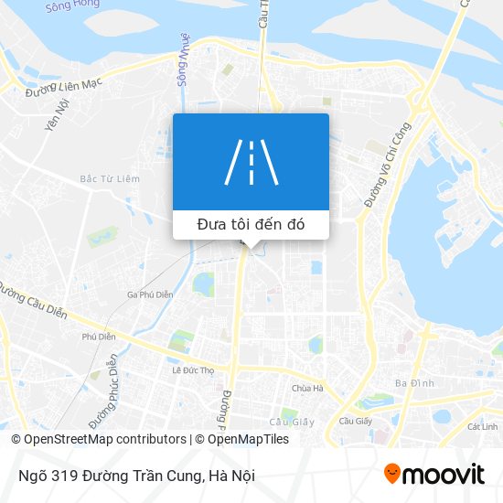 Bản đồ Ngõ 319 Đường Trần Cung