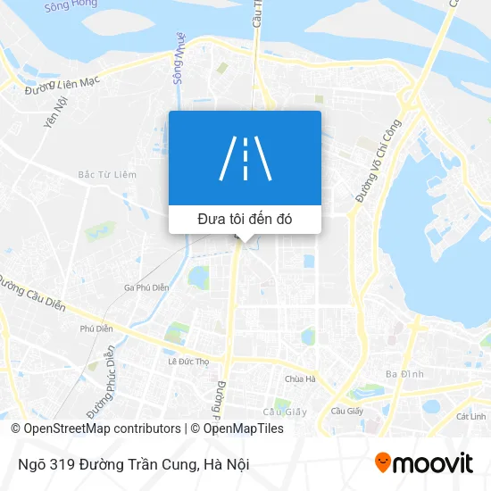 Bản đồ Ngõ 319 Đường Trần Cung