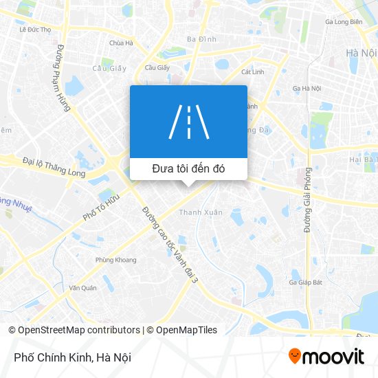 Bản đồ Phố Chính Kinh