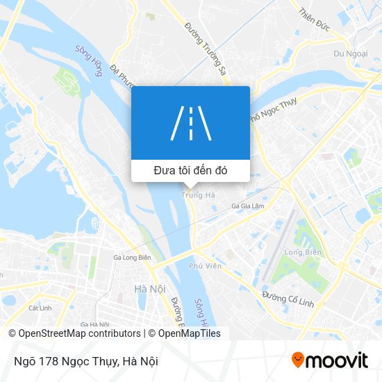 Bản đồ Ngõ 178 Ngọc Thụy