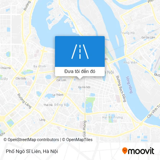 Bản đồ Phố Ngô Sĩ Liên