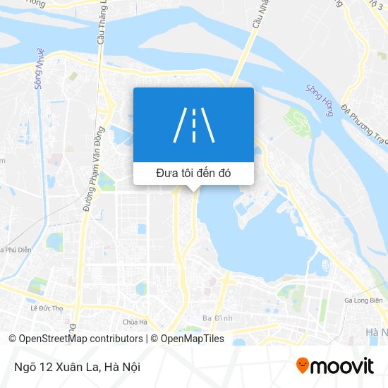 Bản đồ Ngõ 12 Xuân La