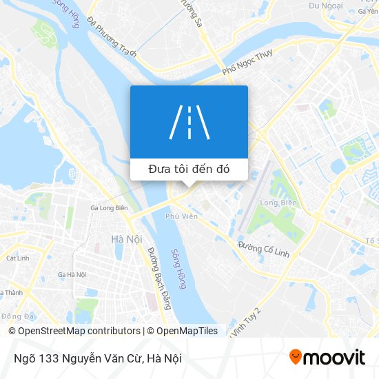 Bản đồ Ngõ 133 Nguyễn Văn Cừ