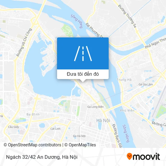 Bản đồ Ngách 32/42 An Dương