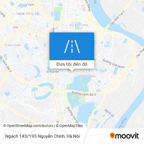 Bản đồ Ngách 143/195 Nguyễn Chính