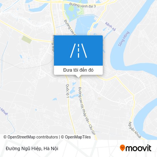 Bản đồ Đường Ngũ Hiệp